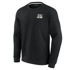 Cincinnati Bengals Unisex Elements Super Soft Pullover Sweatshirt - Black online