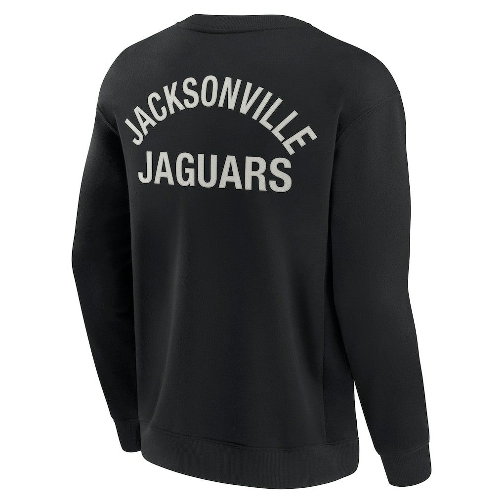 Jacksonville Jaguars Unisex Elements Super Soft Pullover Sweatshirt - Black cheap