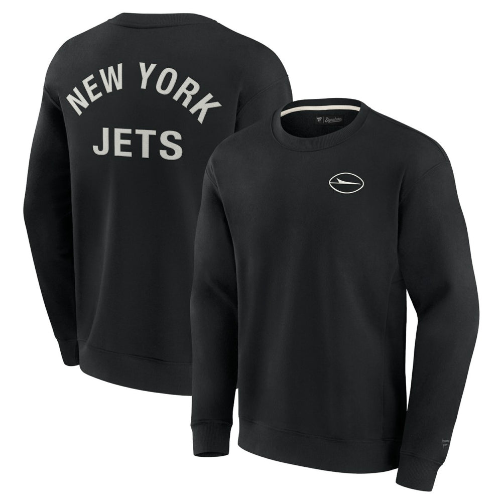 New York Jets Unisex Elements Super Soft Pullover Sweatshirt - Black on sale