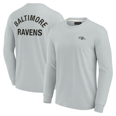 Baltimore Ravens Unisex Elements Super Soft Long Sleeve T-Shirt - Gray on sale