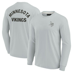 Minnesota Vikings Unisex Elements Super Soft Long Sleeve T-Shirt - Gray online