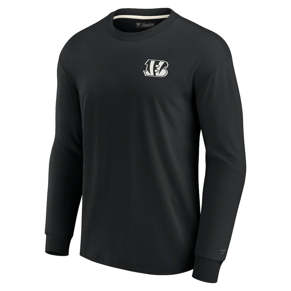Cincinnati Bengals Unisex Elements Super Soft Long Sleeve T-Shirt - Black sale