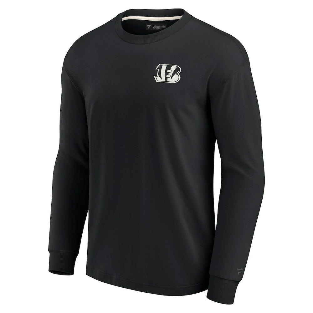 Cincinnati Bengals Unisex Elements Super Soft Long Sleeve T-Shirt - Black sale