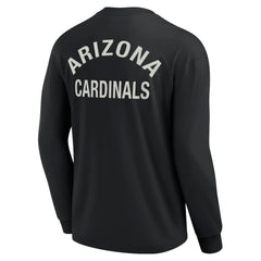 Arizona Cardinals Unisex Elements Super Soft Long Sleeve T-Shirt - Black on sale