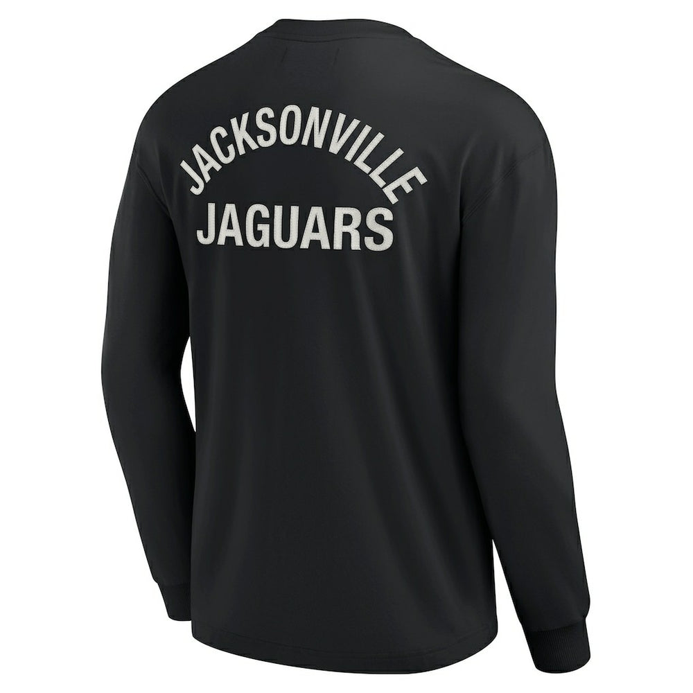 Jacksonville Jaguars Unisex Elements Super Soft Long Sleeve T-Shirt - Black outlet