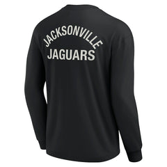 Jacksonville Jaguars Unisex Elements Super Soft Long Sleeve T-Shirt - Black outlet