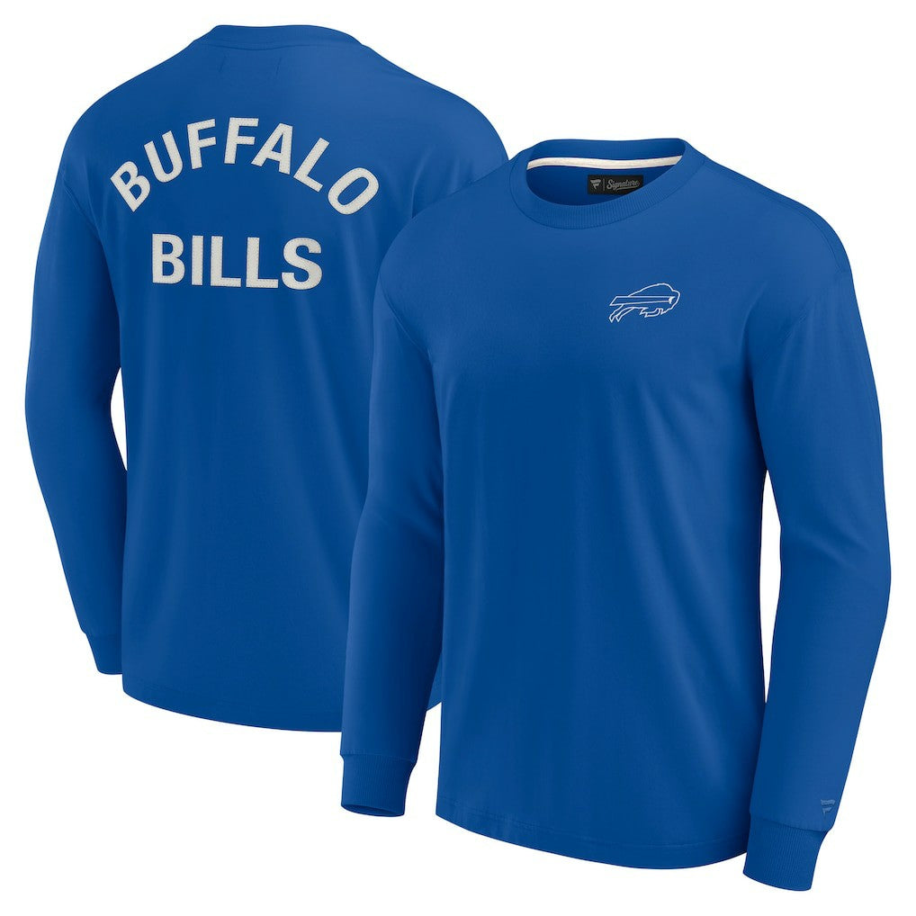 Buffalo Bills Unisex Elements Super Soft Long Sleeve T-Shirt - Royal discount