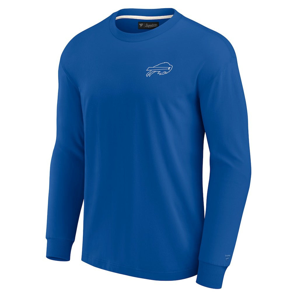 Buffalo Bills Unisex Elements Super Soft Long Sleeve T-Shirt - Royal discount