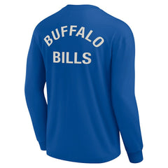 Buffalo Bills Unisex Elements Super Soft Long Sleeve T-Shirt - Royal discount