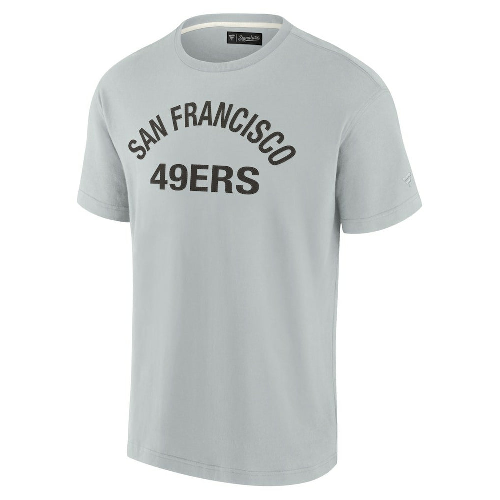 San Francisco 49ers Unisex Elements Super Soft Short Sleeve T-Shirt - Gray outlet
