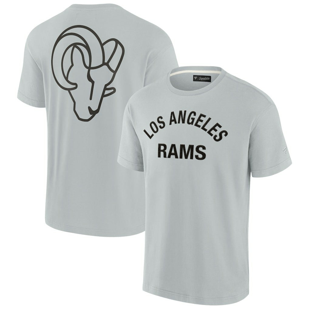 Los Angeles Rams Unisex Elements Super Soft Short Sleeve T-Shirt - Gray sale