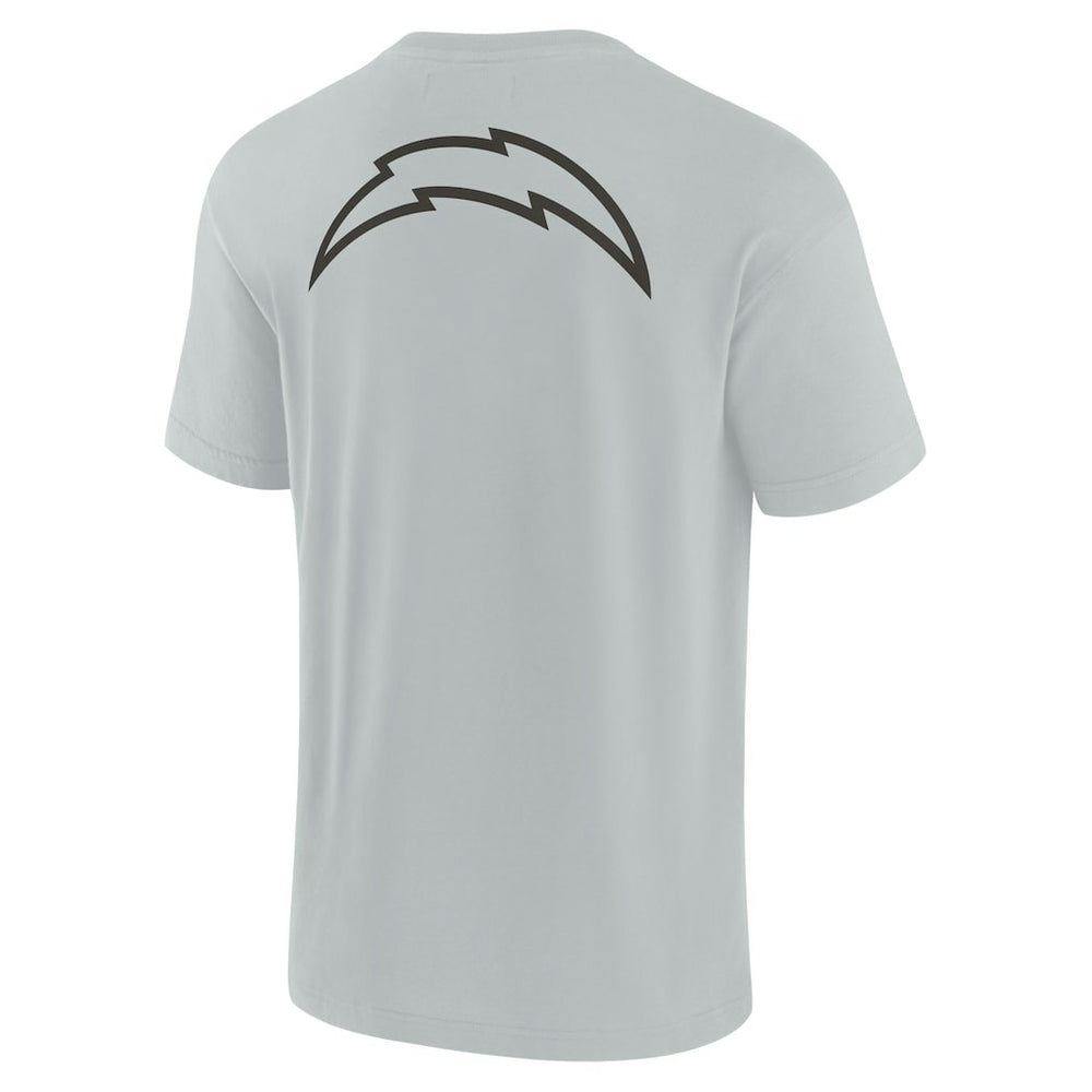 Los Angeles Chargers Unisex Elements Super Soft Short Sleeve T-Shirt - Gray discount