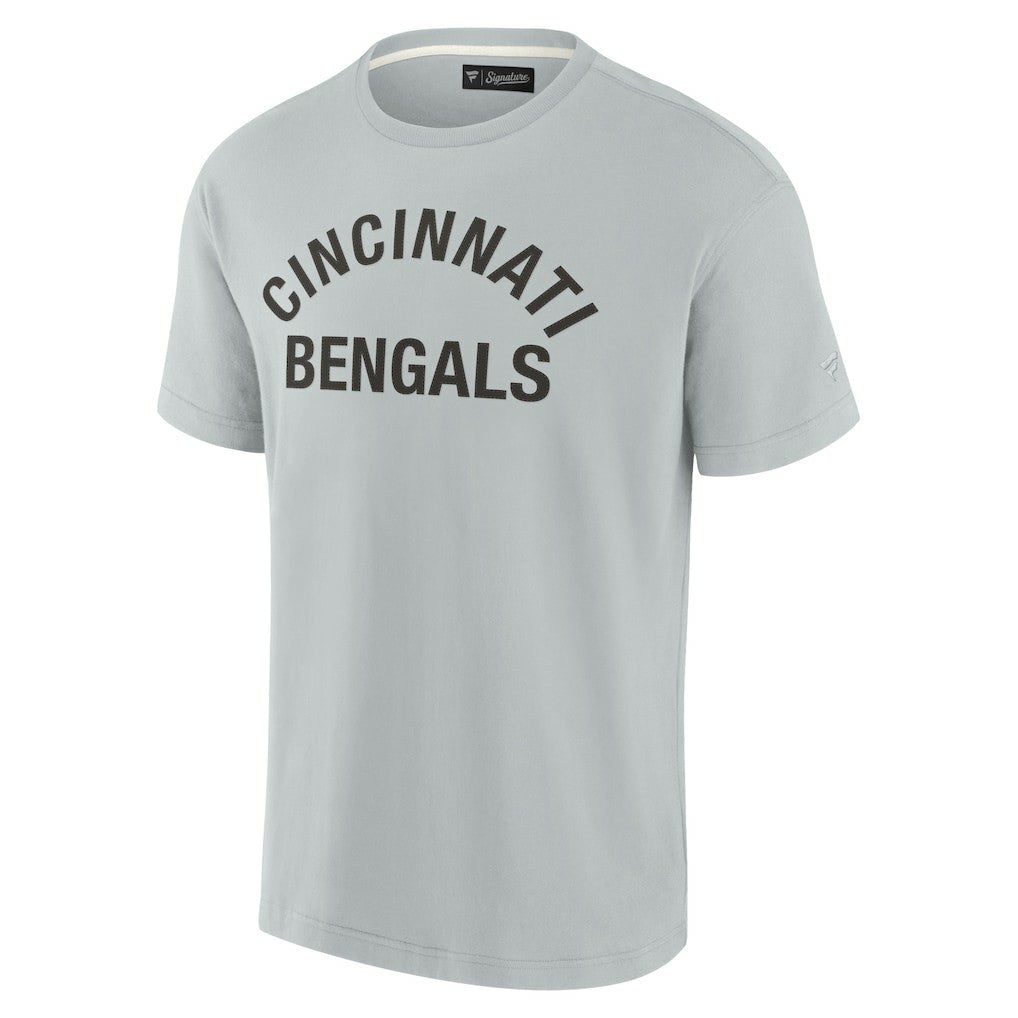 Cincinnati Bengals Unisex Elements Super Soft Short Sleeve T-Shirt - Gray outlet