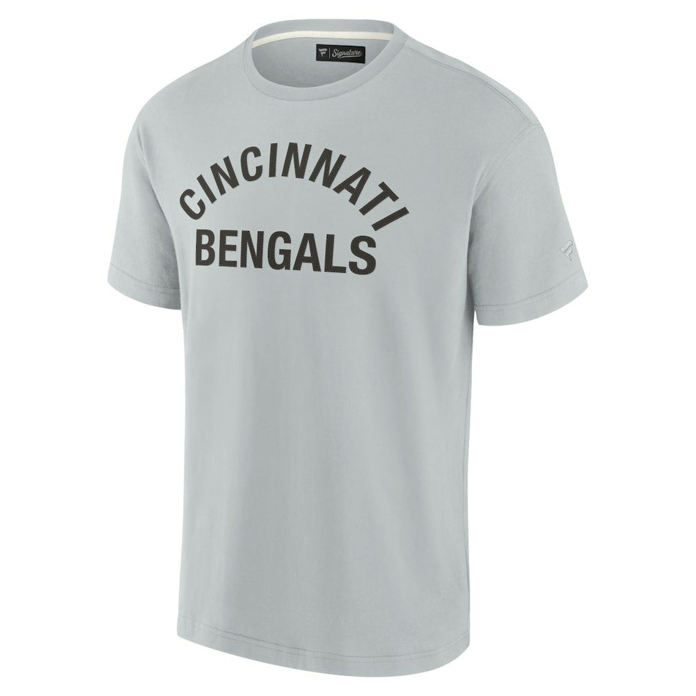 Cincinnati Bengals Unisex Elements Super Soft Short Sleeve T-Shirt - Gray outlet