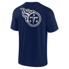Tennessee Titans Unisex Elements Super Soft Short Sleeve T-Shirt - Navy outlet