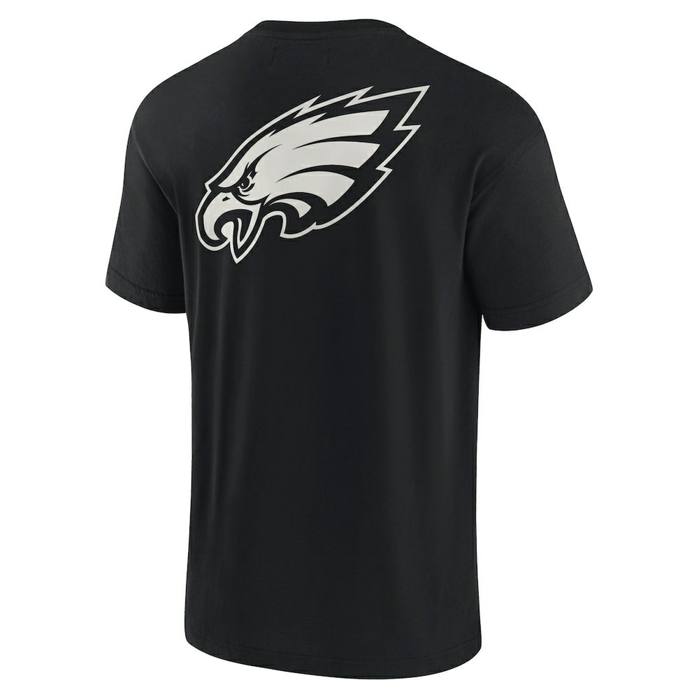 Philadelphia Eagles Unisex Elements Super Soft Short Sleeve T-Shirt - Black cheap