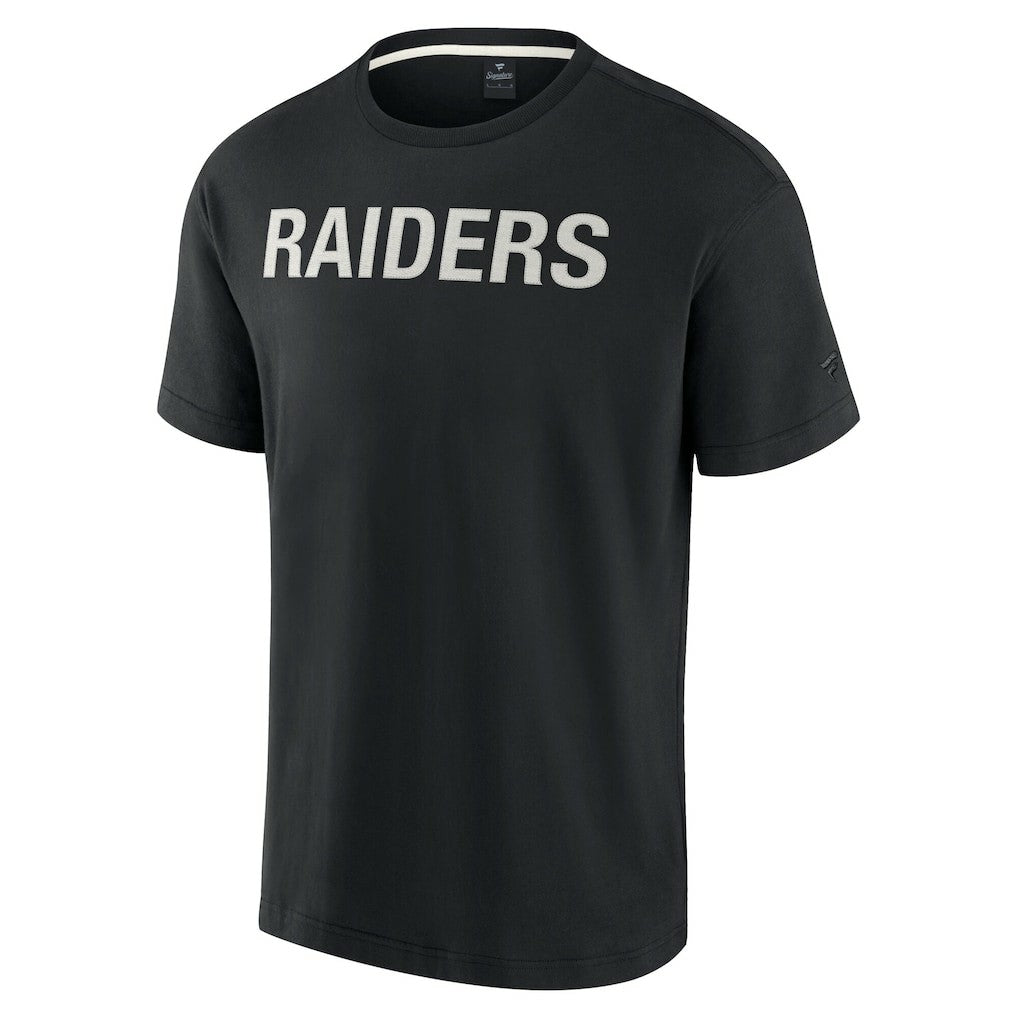 Las Vegas Raiders Unisex Elements Super Soft Short Sleeve T-Shirt - Black discount