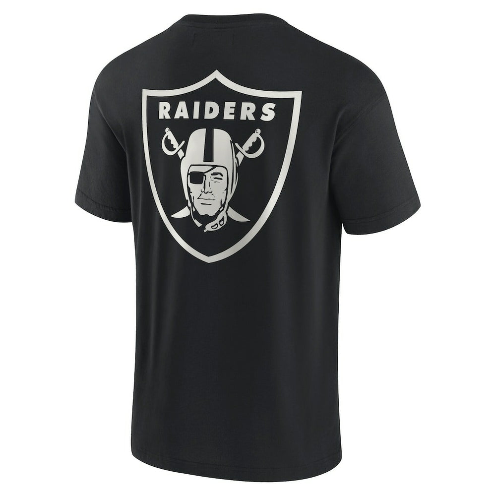 Las Vegas Raiders Unisex Elements Super Soft Short Sleeve T-Shirt - Black discount
