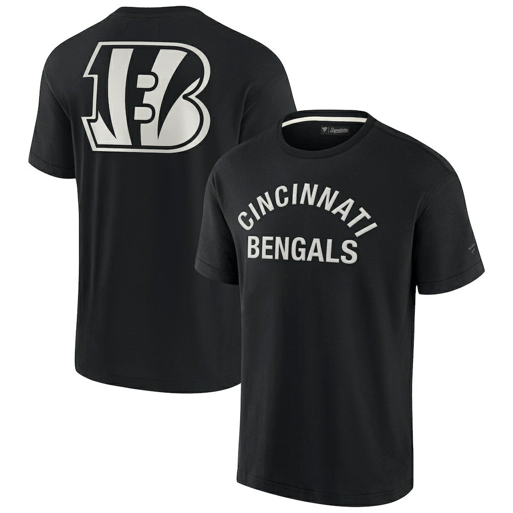 Cincinnati Bengals Unisex Elements Super Soft Short Sleeve T-Shirt - Black cheap