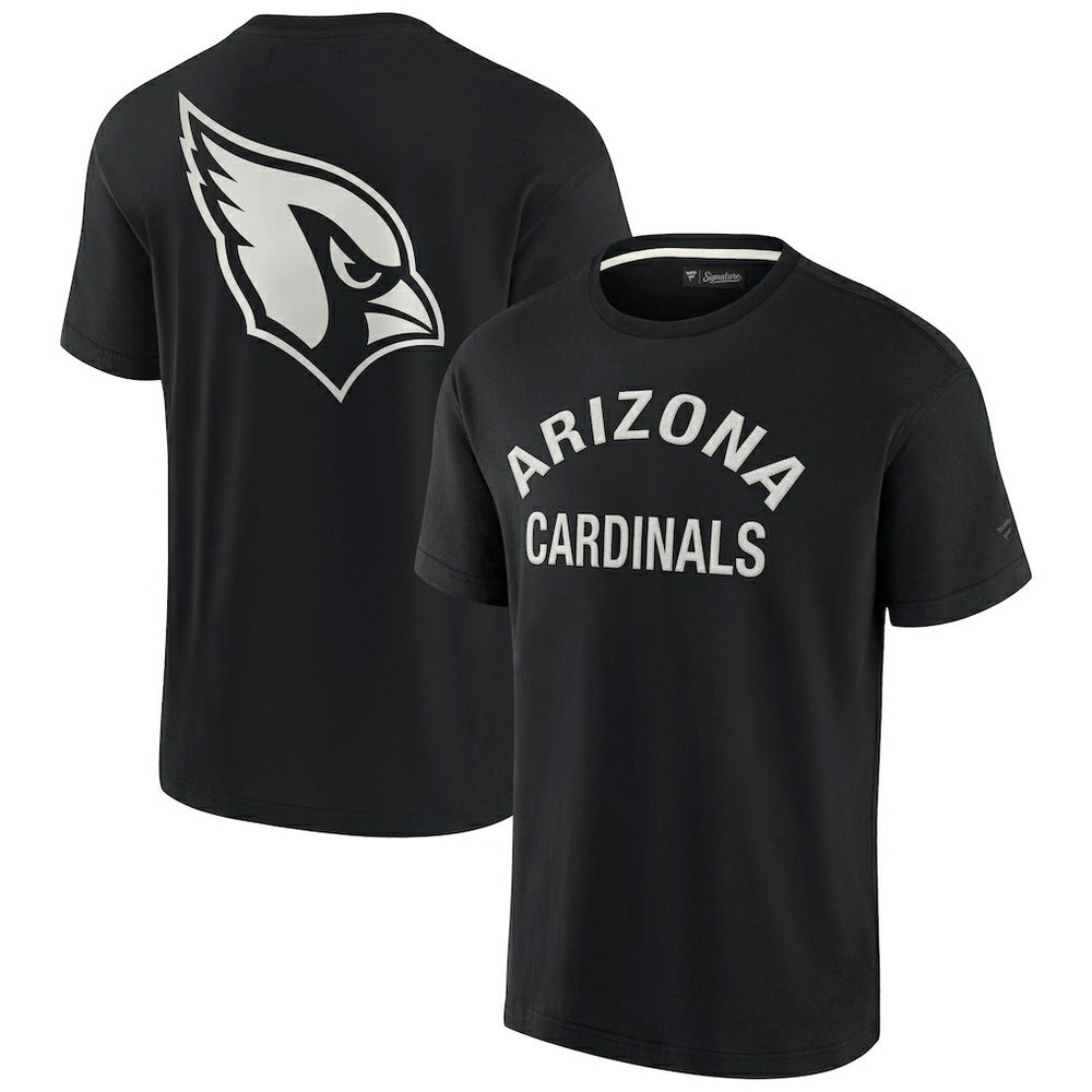 Arizona Cardinals Unisex Elements Super Soft Short Sleeve T-Shirt - Black discount
