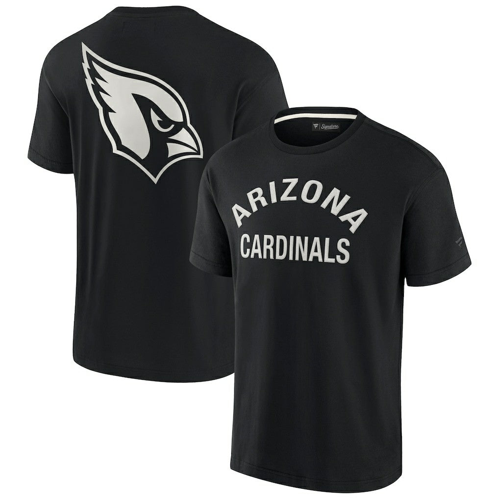 Arizona Cardinals Unisex Elements Super Soft Short Sleeve T-Shirt - Black discount