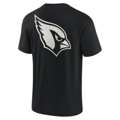 Arizona Cardinals Unisex Elements Super Soft Short Sleeve T-Shirt - Black discount
