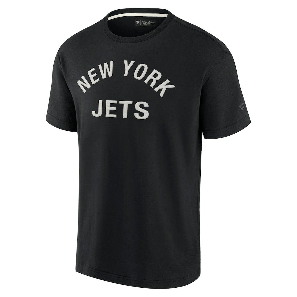 New York Jets Unisex Elements Super Soft Short Sleeve T-Shirt - Black on sale