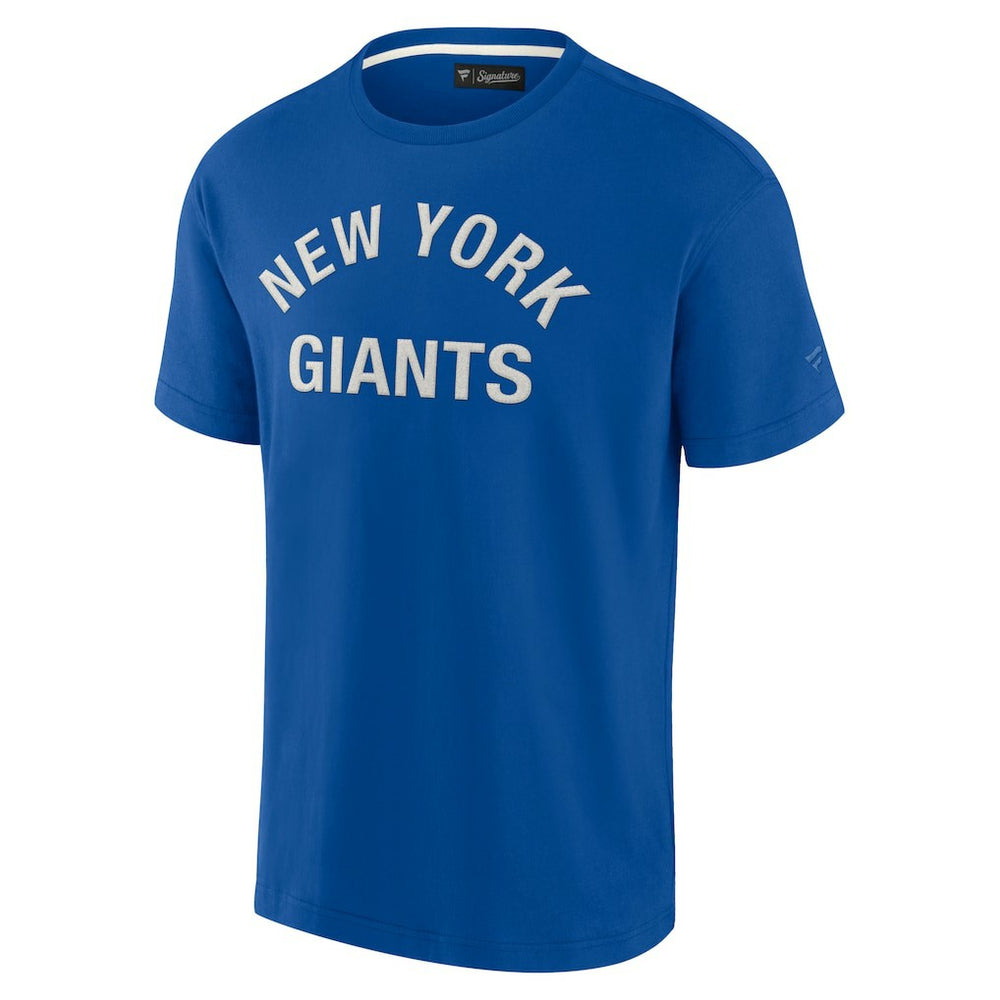 New York Giants Unisex Elements Super Soft Short Sleeve T-Shirt - Royal online