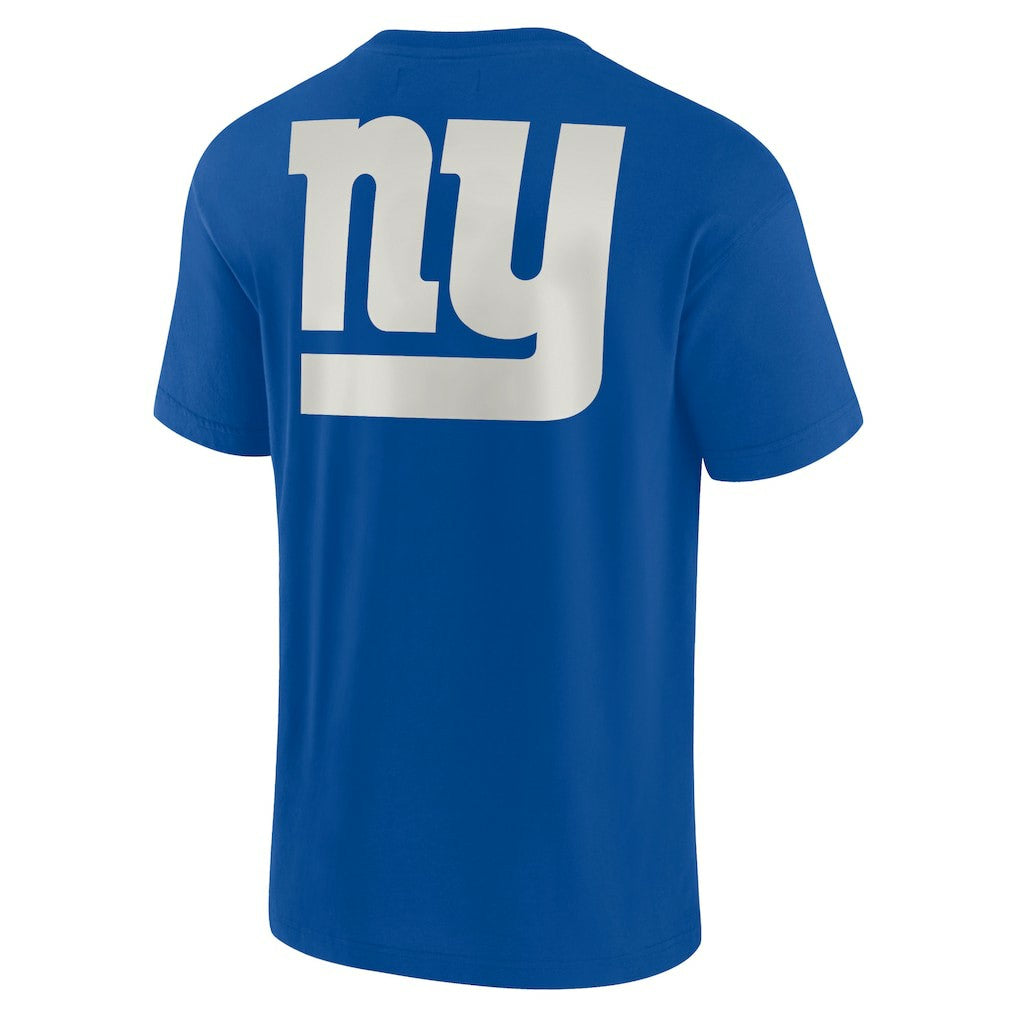 New York Giants Unisex Elements Super Soft Short Sleeve T-Shirt - Royal online