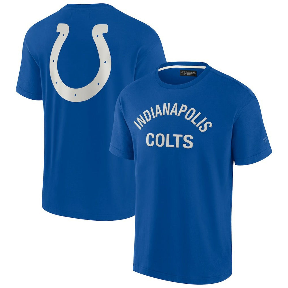 Indianapolis Colts Unisex Elements Super Soft Short Sleeve T-Shirt - Royal on sale