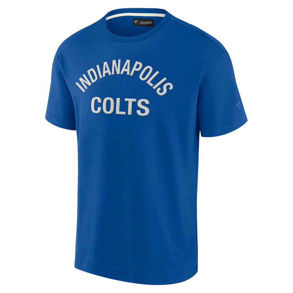 Indianapolis Colts Unisex Elements Super Soft Short Sleeve T-Shirt - Royal on sale