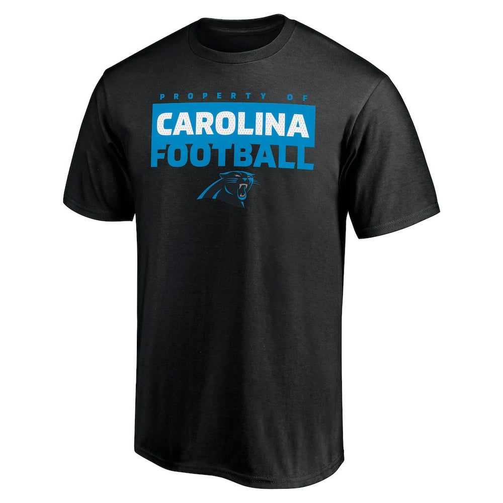 Carolina Panthers Gain Ground T-Shirt - Black outlet