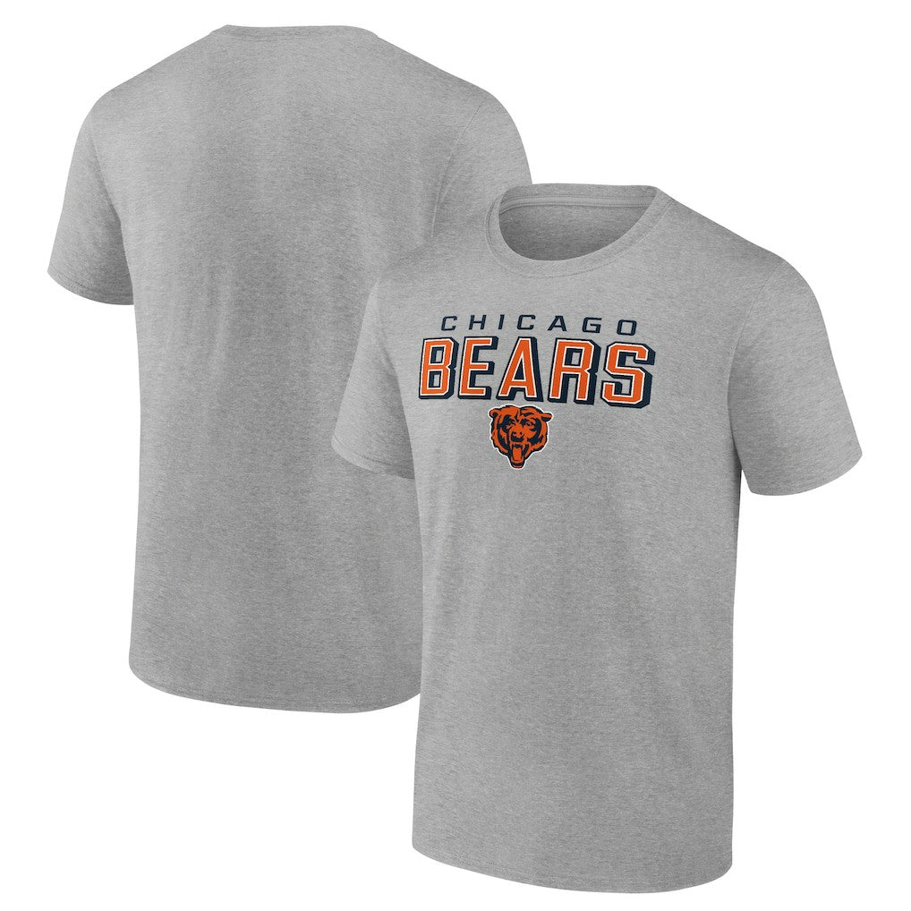 Chicago Bears Swagger T-Shirt - Heather Gray discount