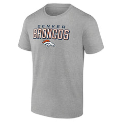 Denver Broncos Swagger T-Shirt - Heather Gray on sale