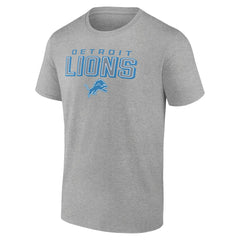 Detroit Lions Swagger T-Shirt - Heather Gray discount