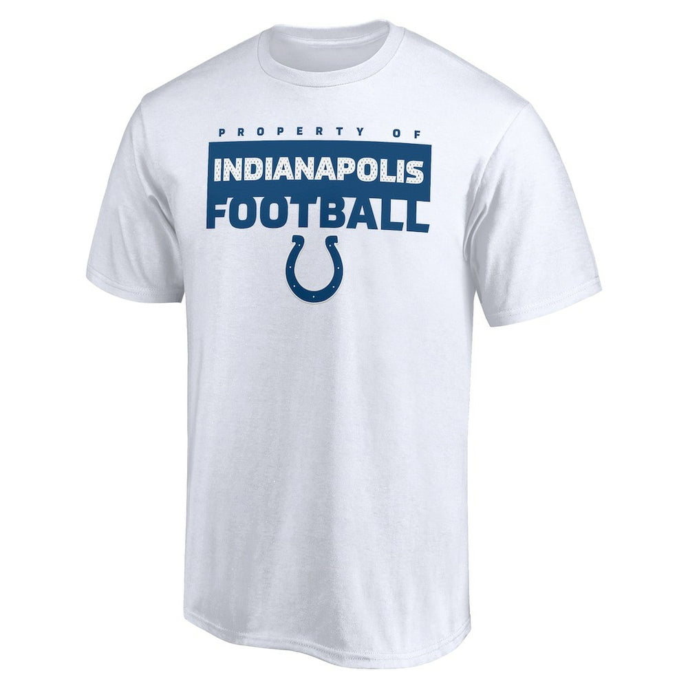 Indianapolis Colts Gain Ground T-Shirt - White on sale
