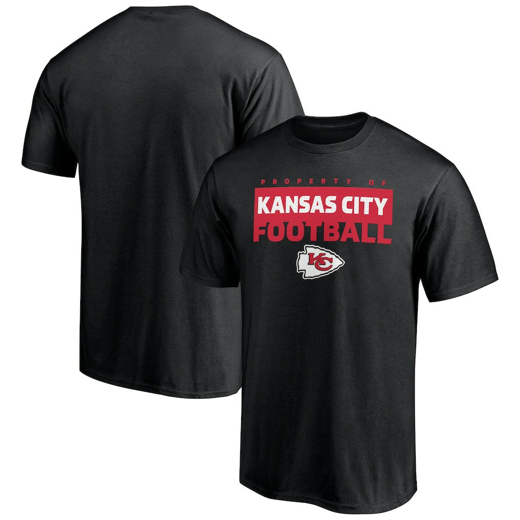 Kansas City Chiefs Gain Ground T-Shirt - Black outlet