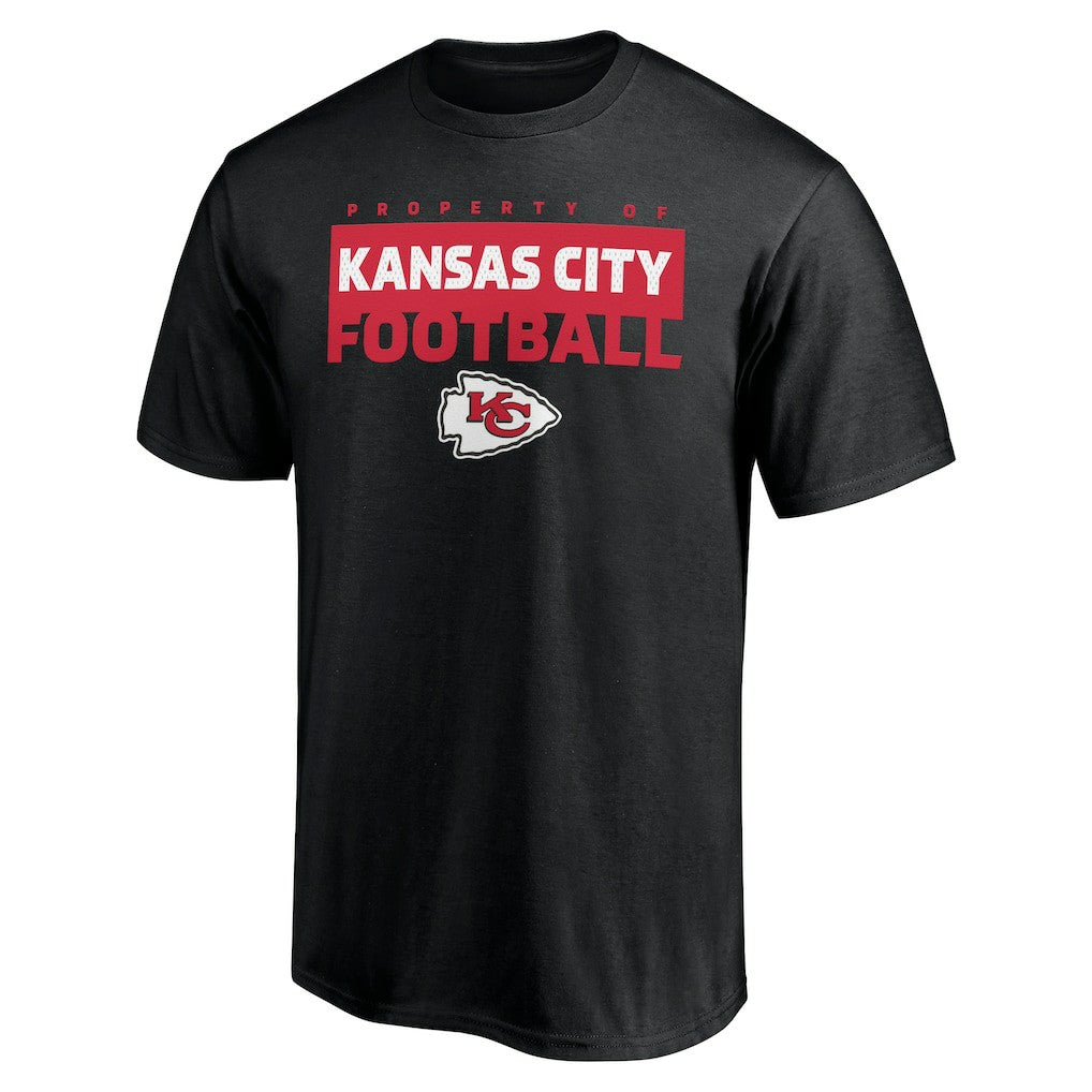 Kansas City Chiefs Gain Ground T-Shirt - Black outlet