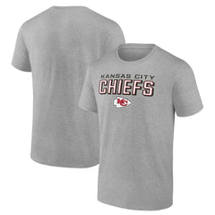 Kansas City Chiefs Swagger T-Shirt - Heather Gray on sale