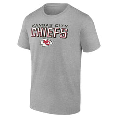Kansas City Chiefs Swagger T-Shirt - Heather Gray on sale