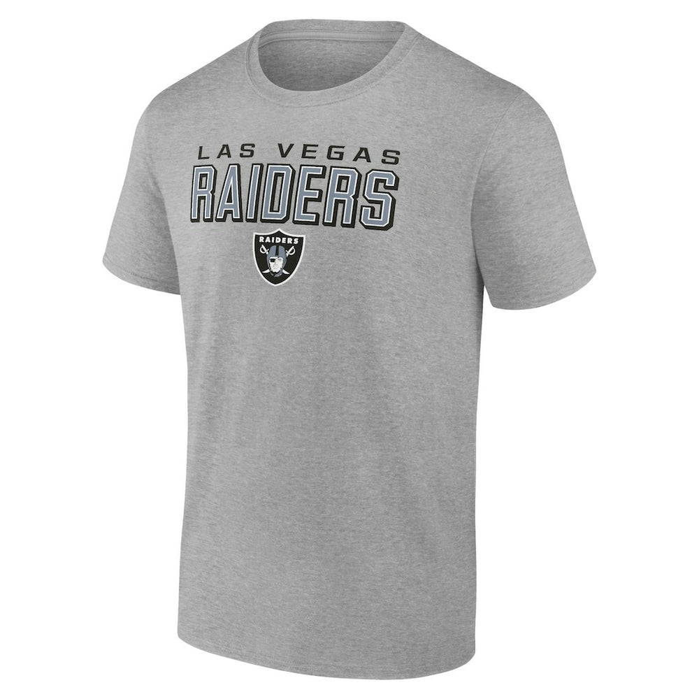 Las Vegas Raiders Swagger T-Shirt - Heather Gray outlet