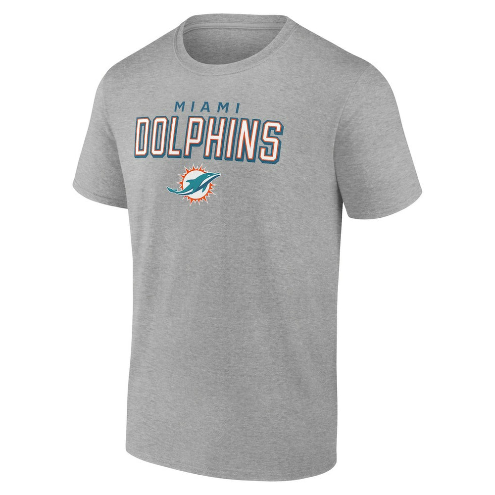 Miami Dolphins Swagger T-Shirt - Heather Gray cheap