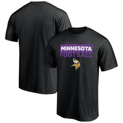 Minnesota Vikings Gain Ground T-Shirt - Black outlet