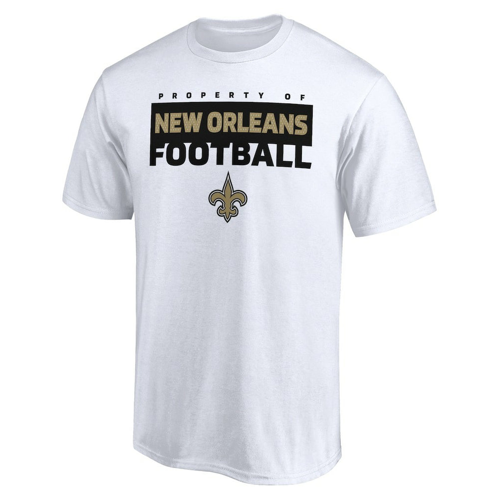 New Orleans Saints Gain Ground T-Shirt - White cheap