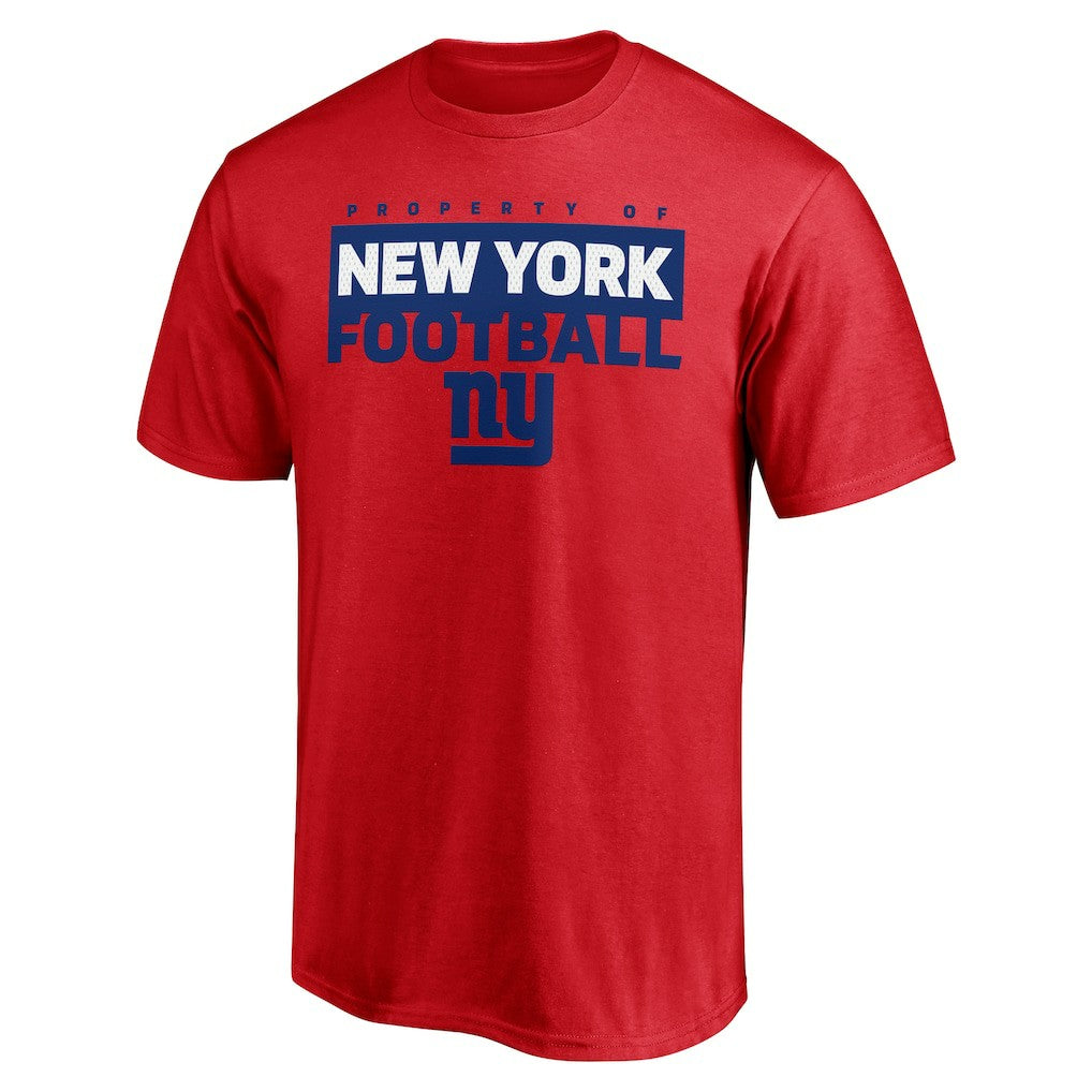 New York Giants Gain Ground T-Shirt - Red for sale