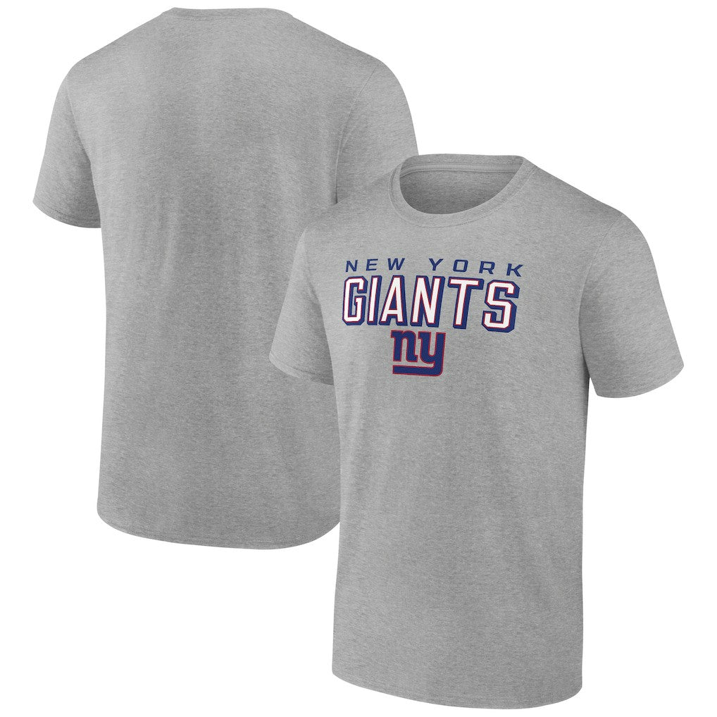 New York Giants Swagger T-Shirt - Heather Gray discount
