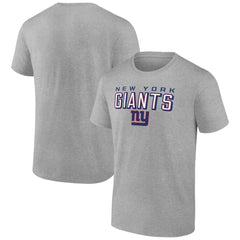 New York Giants Swagger T-Shirt - Heather Gray discount