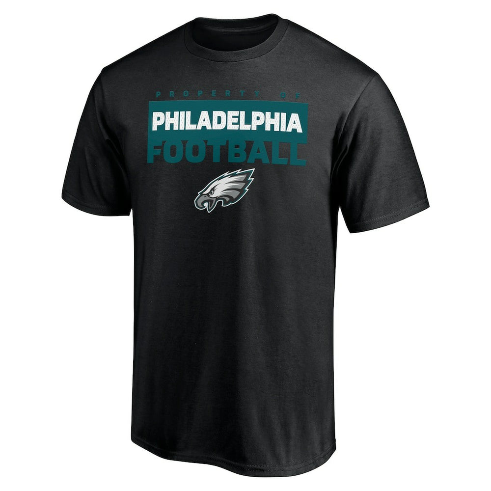 Philadelphia Eagles Gain Ground T-Shirt - Black for sale