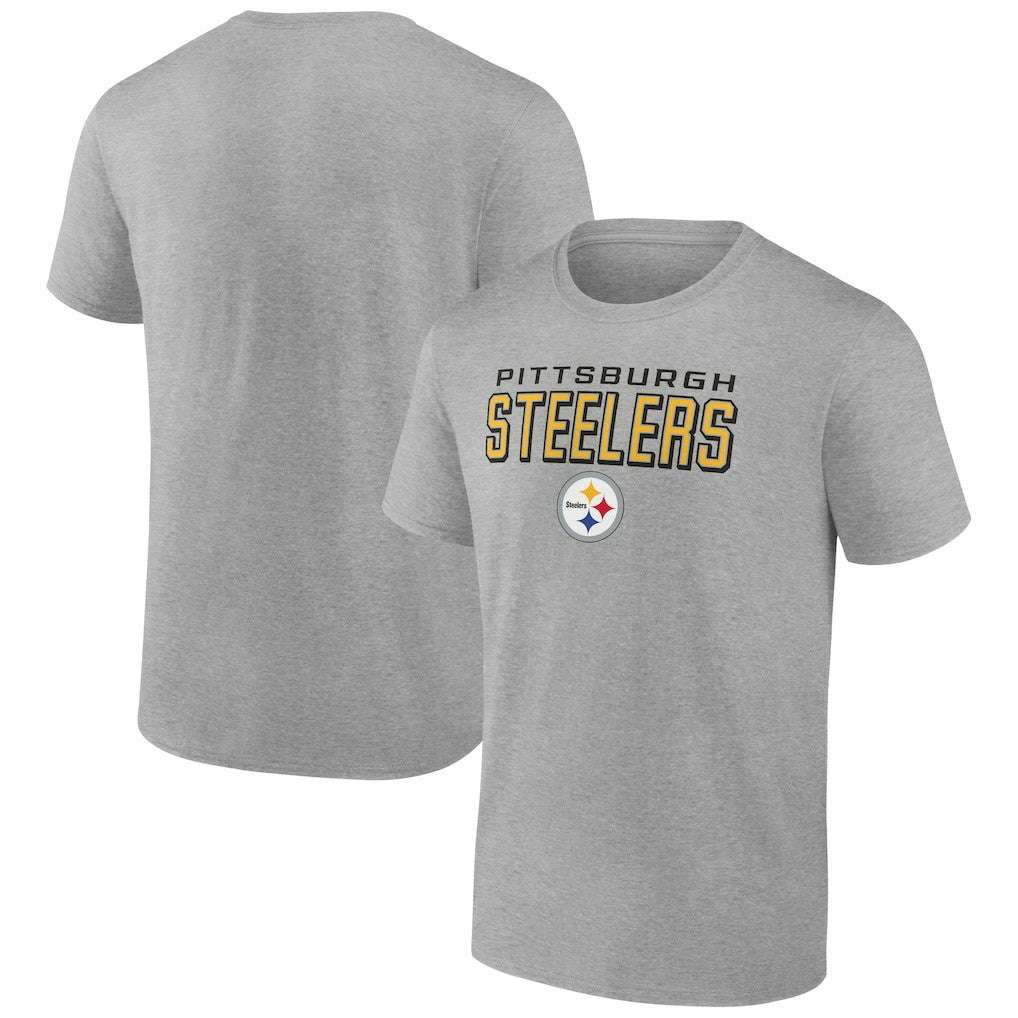 Pittsburgh Steelers Swagger T-Shirt - Heather Gray on sale