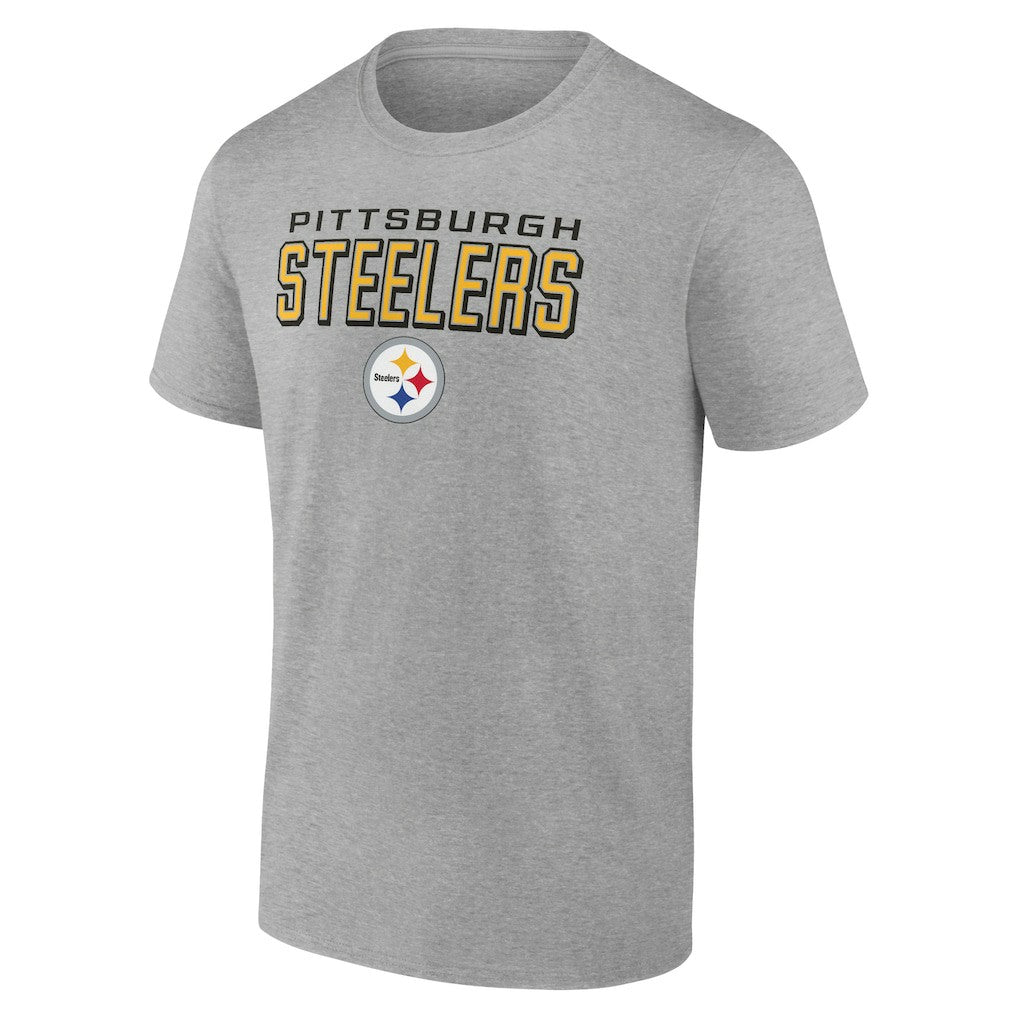 Pittsburgh Steelers Swagger T-Shirt - Heather Gray on sale